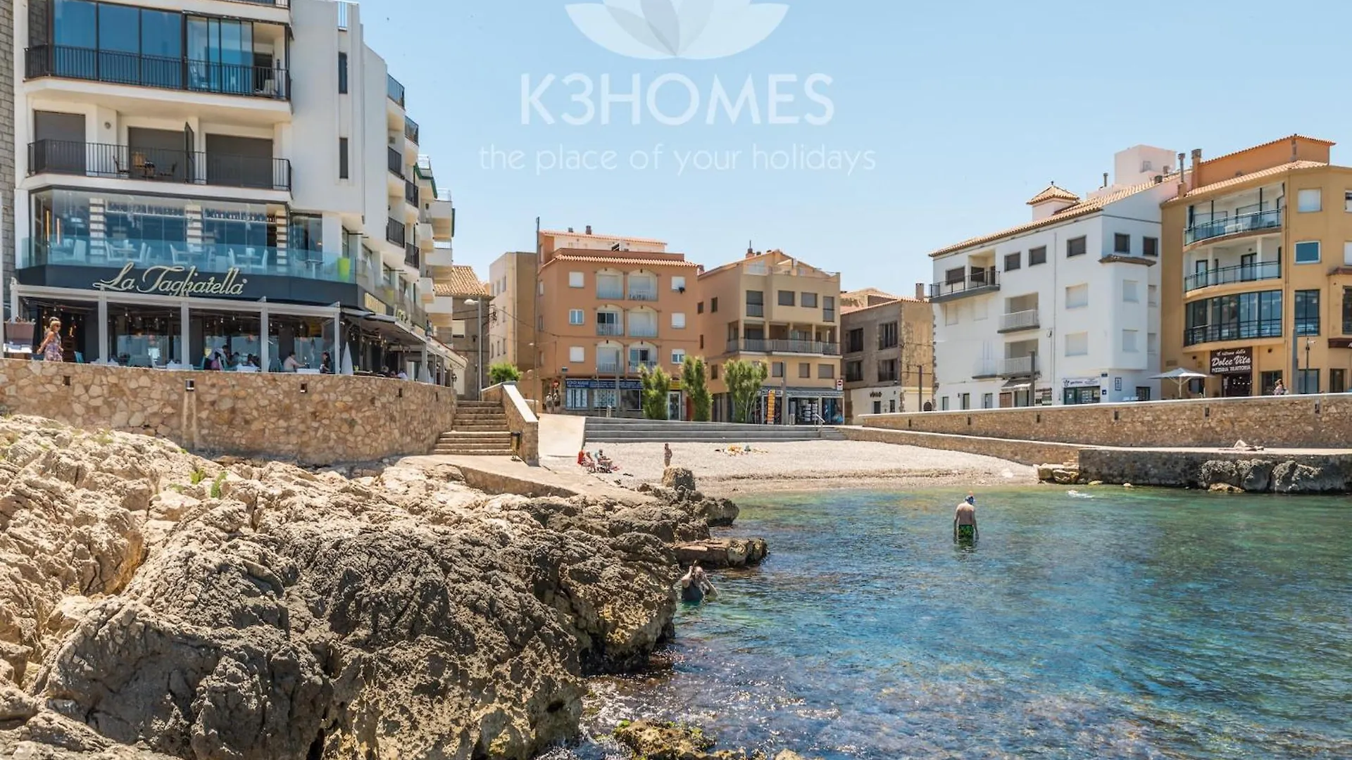 Well-Located Apartment For 5 People L'Escala 0*,